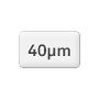 40 µm Folie weiß