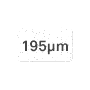 195 µm PP-Folie