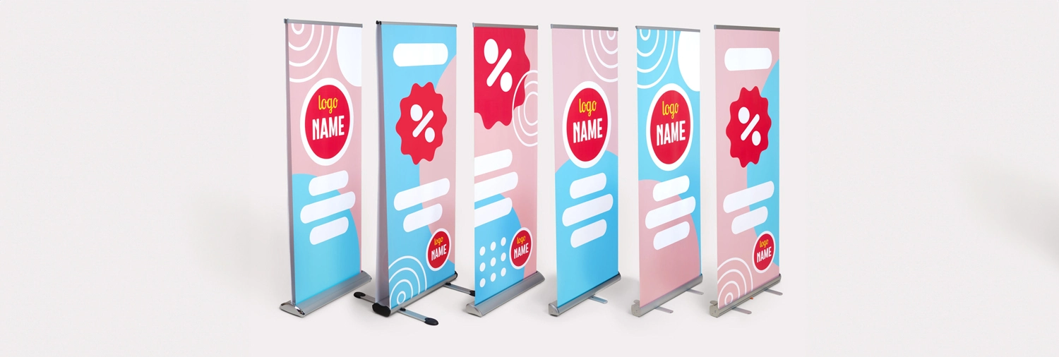 Rollup Displays bedrucken