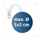 5 x 5  cm